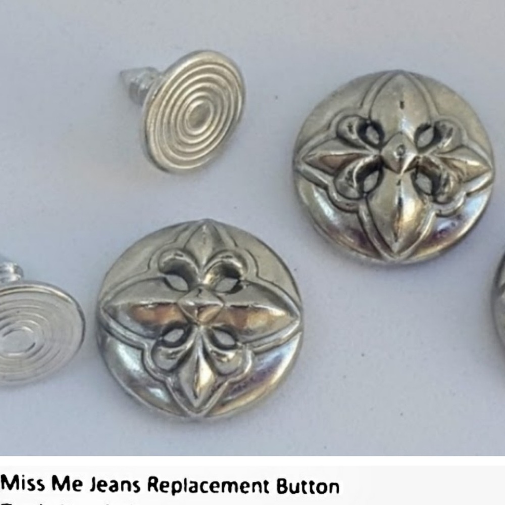 Authentic MISS ME Replacement Buttons / Rivets